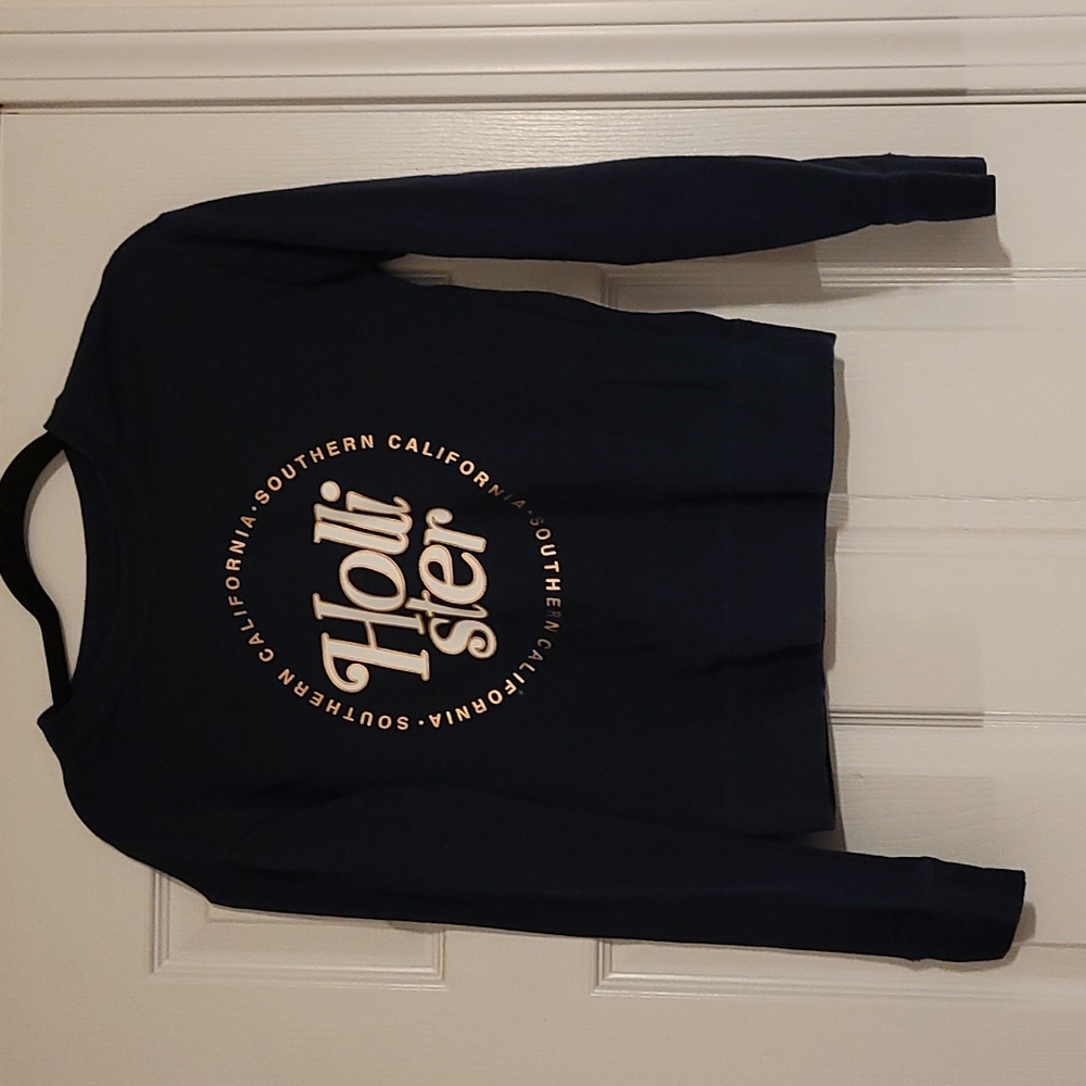Hollister blue sweatshirt XS